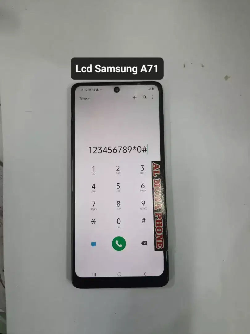 Lcd Samsung A71 langsung pasang bisa di tunggu