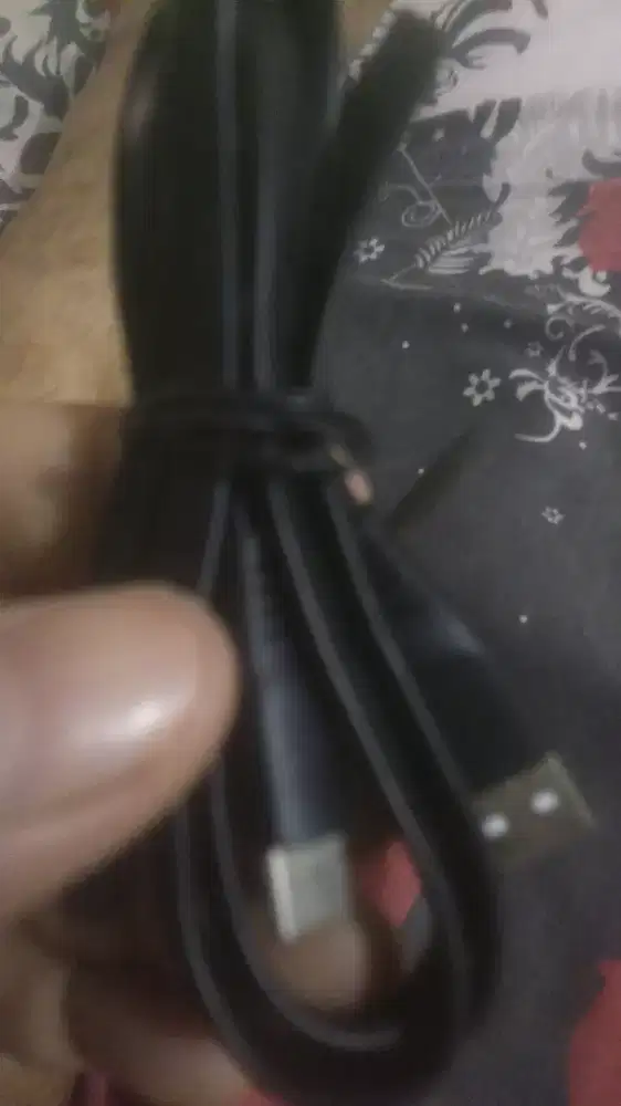 Kabel cable data type tipe C hitam merek merk foomee compatible lainny