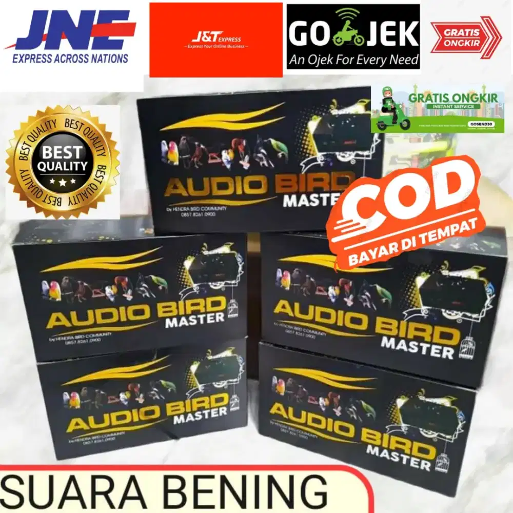 AUDIO BIRD MASTER MURAI KACER IJO KENARI