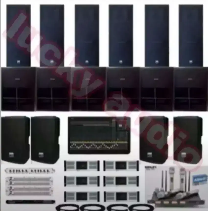 Paket soundsystem yamaha dms pro outdoor