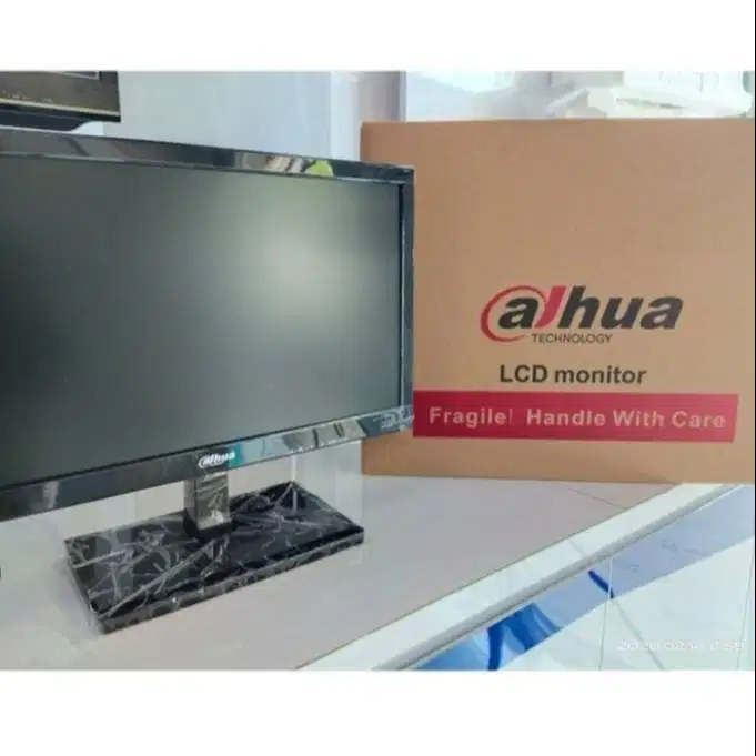 MONITOR LED DAHUA 19 INCH HD  VGA HDMI MURAH DI CILEDUG