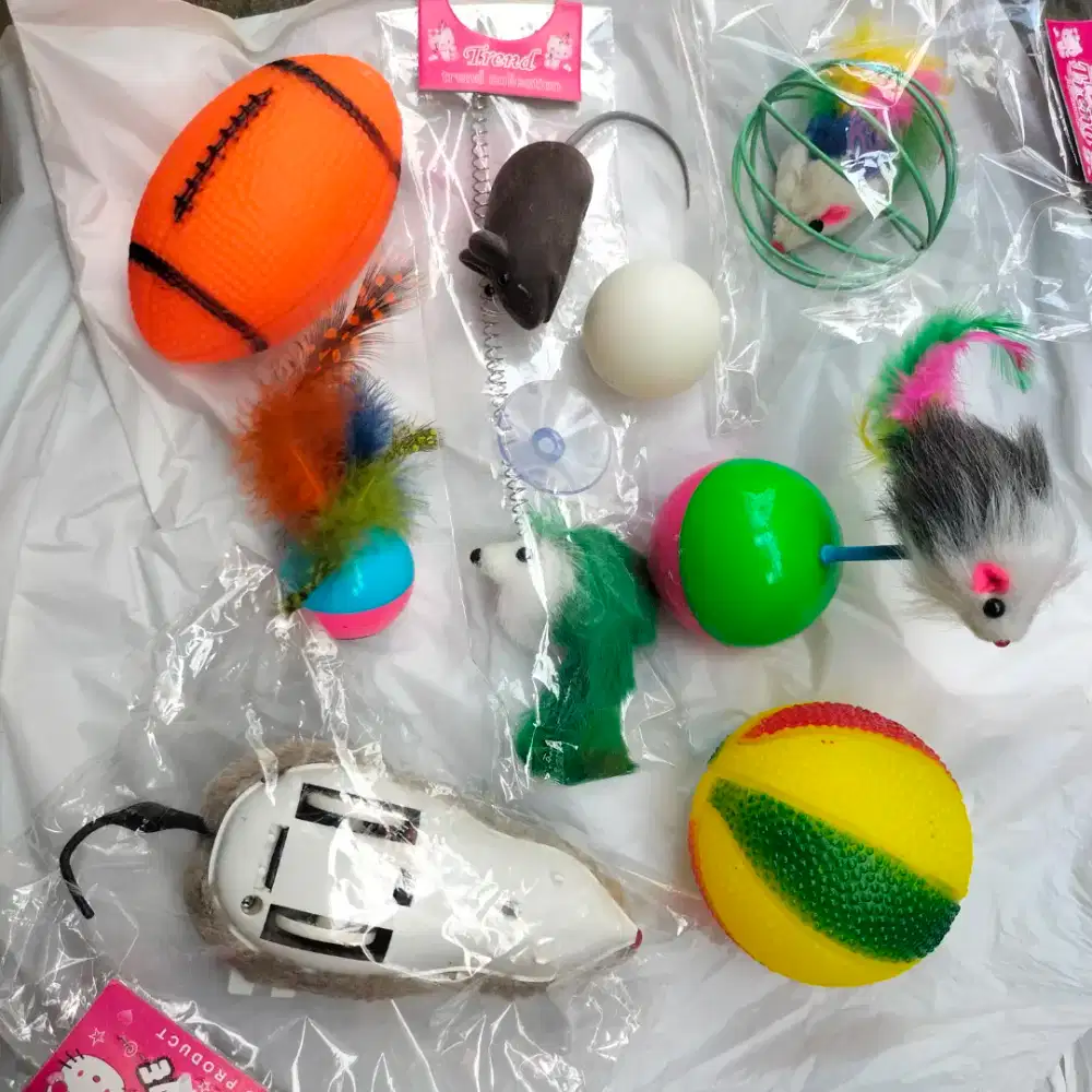 Fullset paket mainan kucing