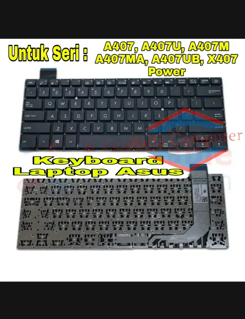 Keyboard Asus A407M A407U A405 A407 X407 A407MA A407UB