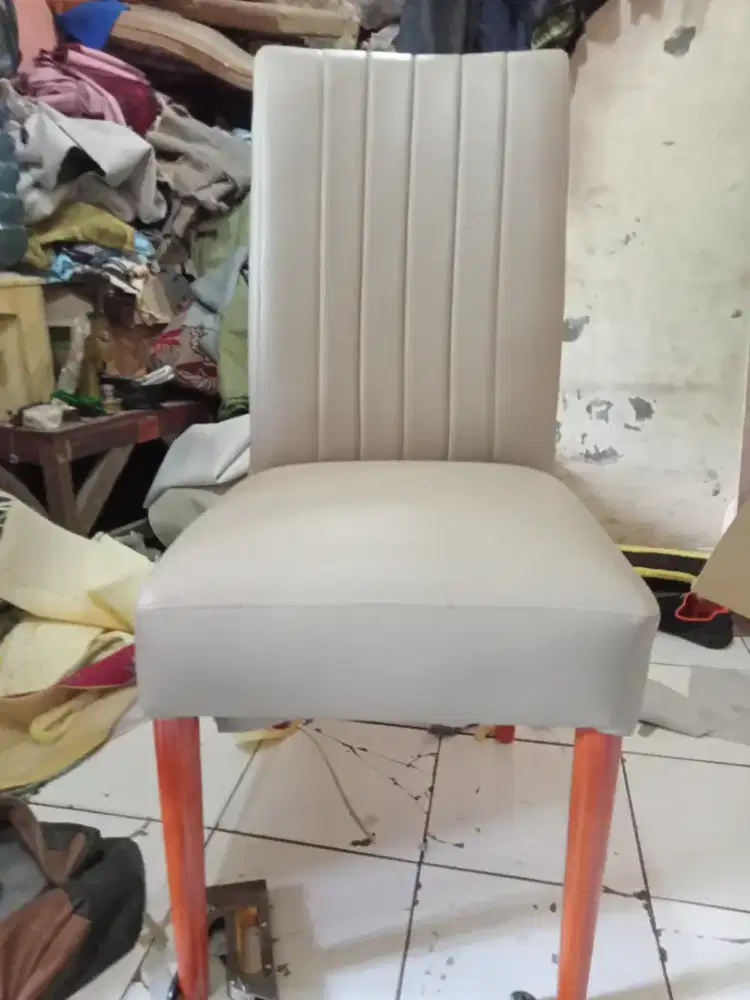 Jok kursi makan service ganti kulit plitur dll