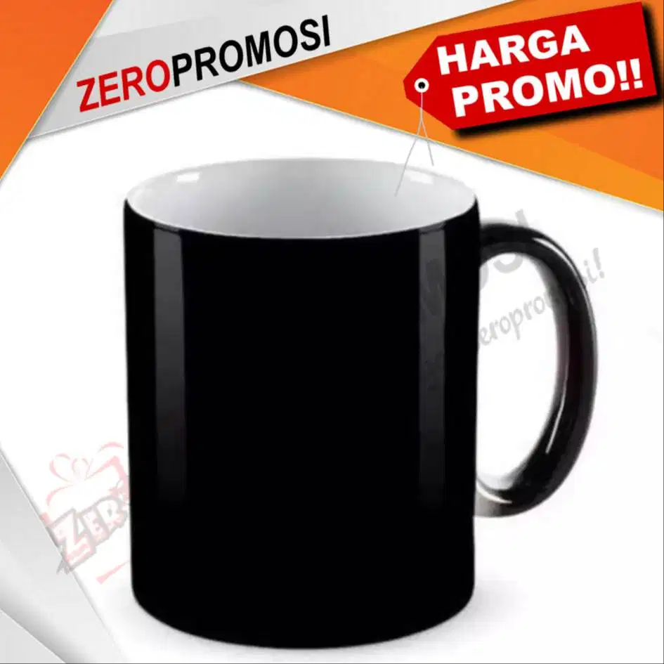 cetak mug bunglon(magic mug/ ajaib)