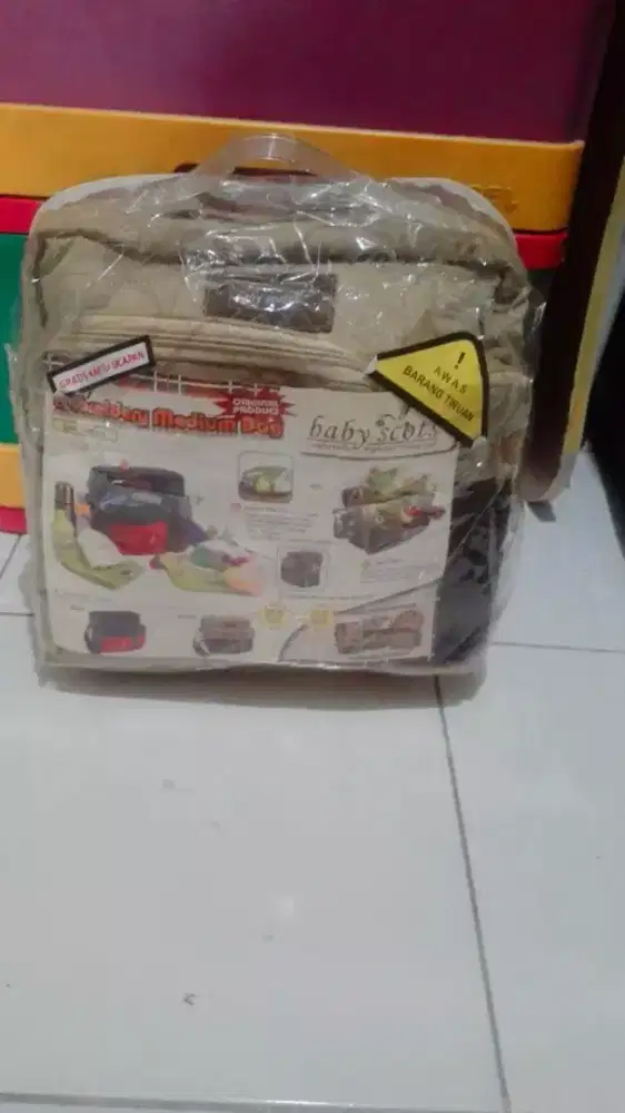 Tas perlengkapan bayi kondisi baru tas baby new