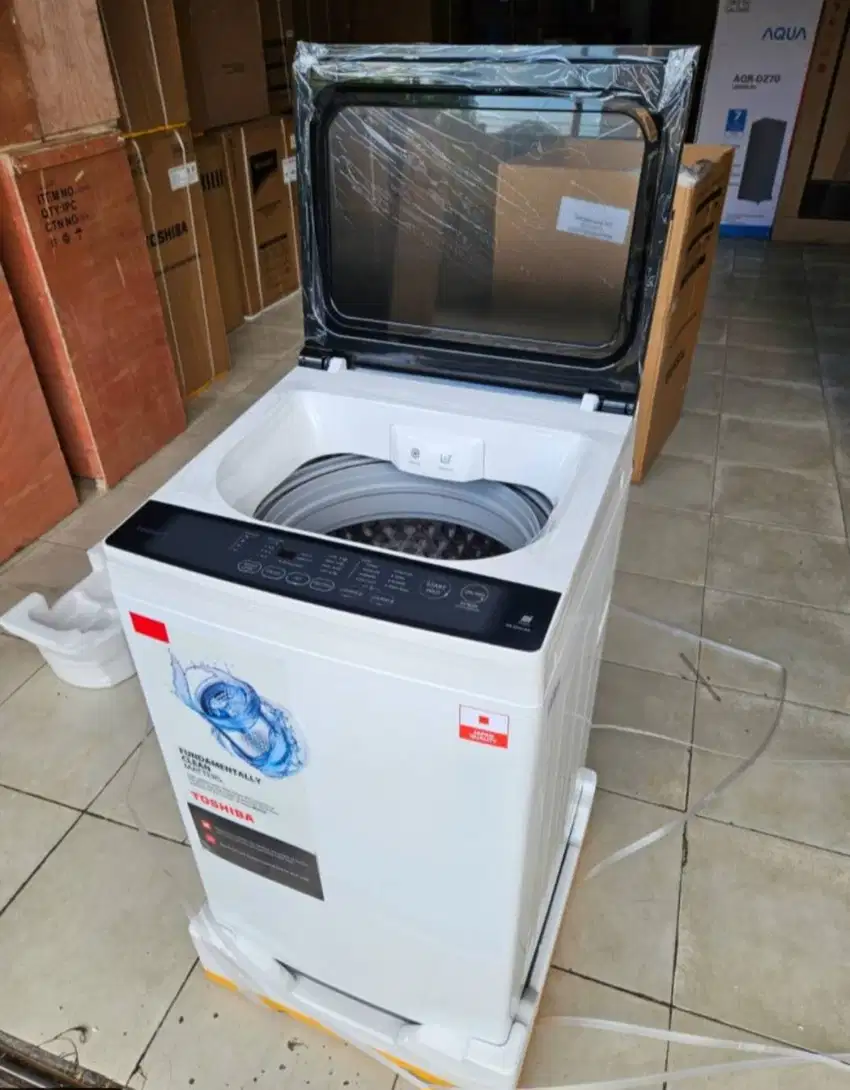 Mesin Cuci Toshiba 7 Kg Top Loading AW-M801AN-WK