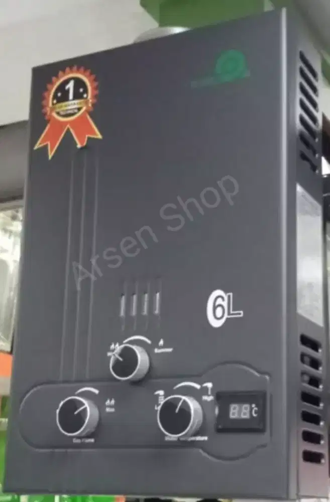 Water Heater Gas Frisone Black Series