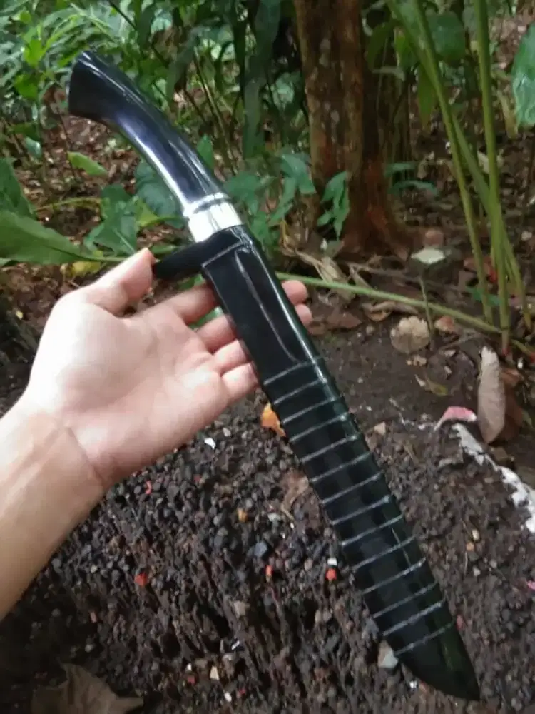 Golok sembelih full Tanduk hitam