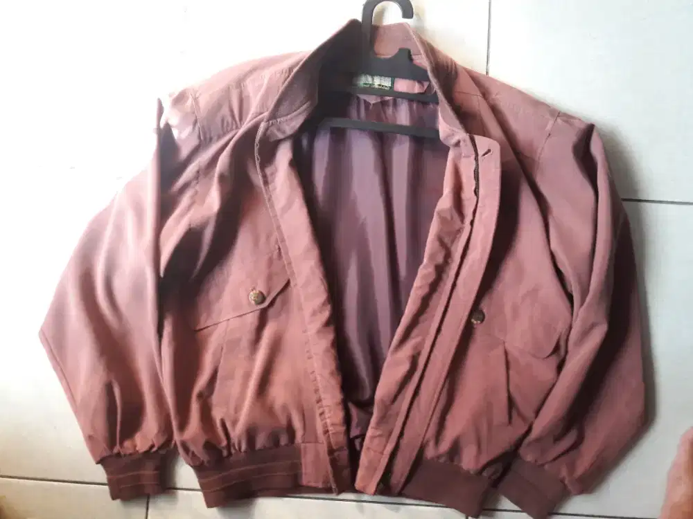 original jacket viscose   caster club fasion   keren maroon peach  hkg