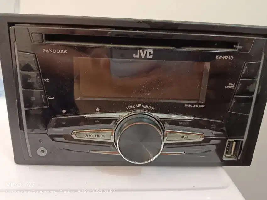 HEAD UNIT ORIGINAL BRIO 2017 JVC PANDORA