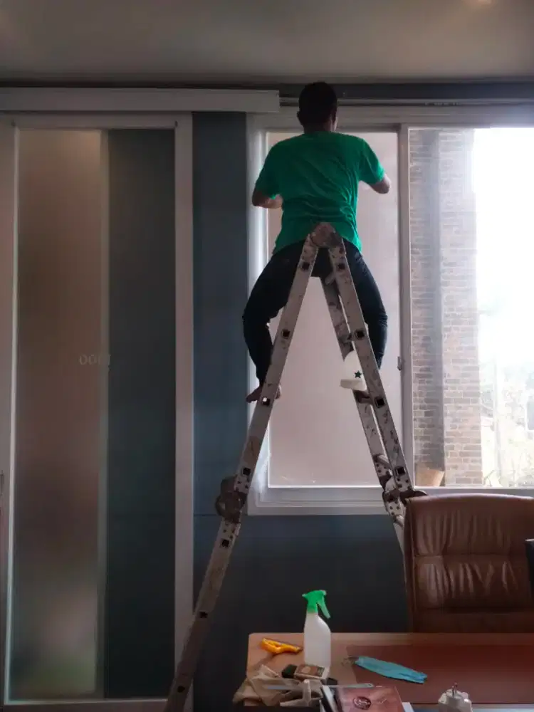 Sedia pasang kaca film dan sticker kaca es sunblast berbagai warna