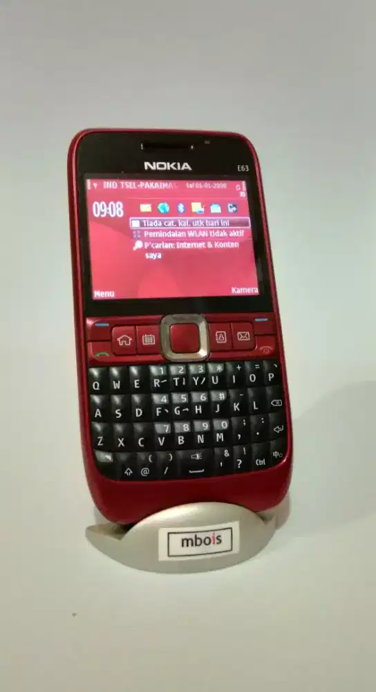 Nokia E63 Red Mulus Lokasi Balikpapan