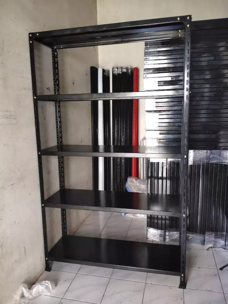 rak besi hitam lokasi bandung aja