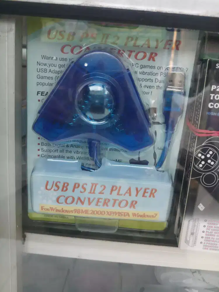 Conveter stik ps2 dobel soket to PC/PS3