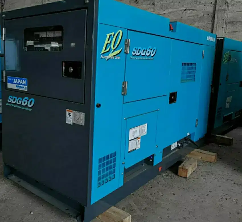 Jual Genset Airman SDG 60 Silent 50 KVA Harga Distributor Termurah