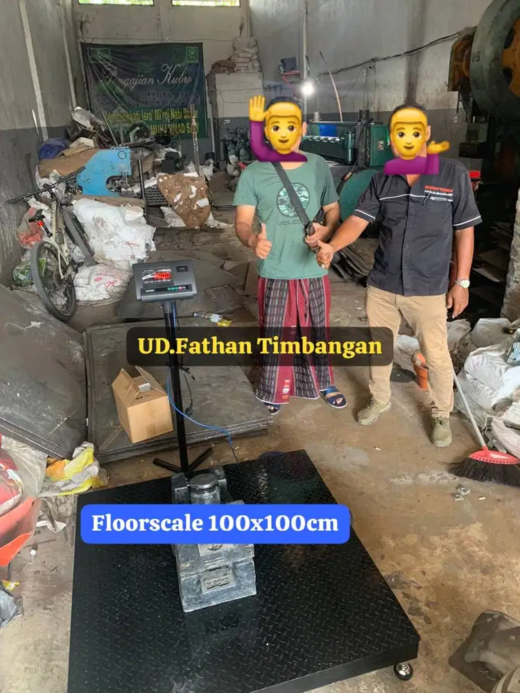 digital timbangan lantai floorscale