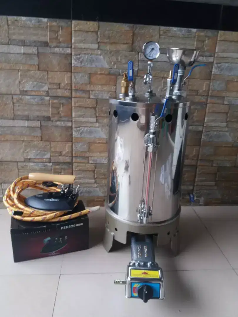 Setrika uap boiler 10 liter