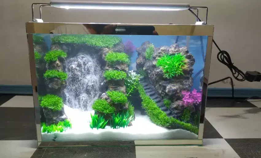 Aquarium ikan ukuran mini