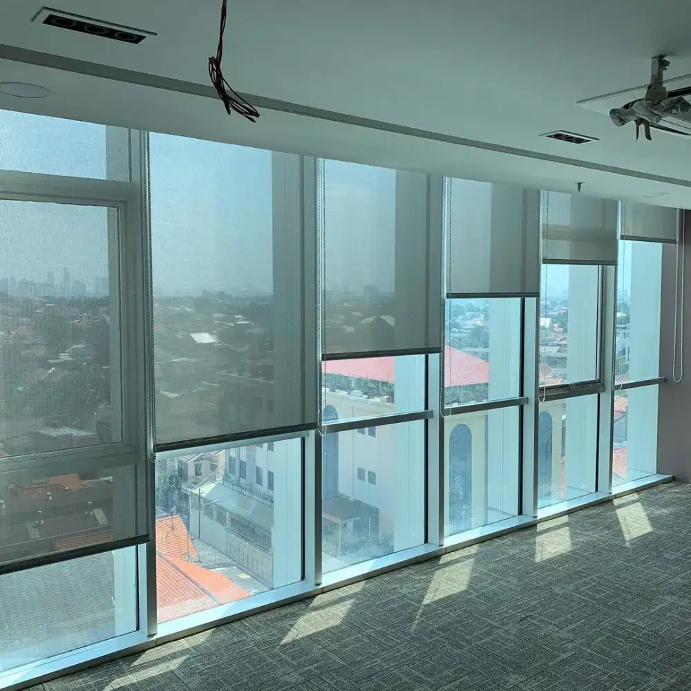 Tirai Jendela Gulung | Rumah | Kantor | Windows Roll Blinds |