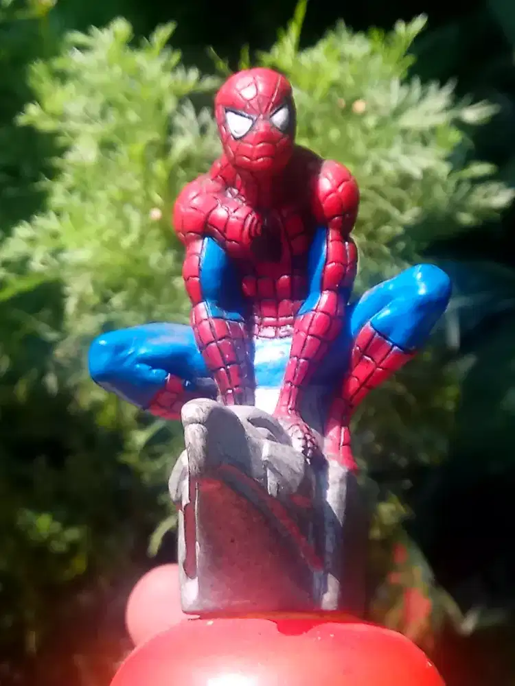 Botol parfume, spiderman sense, action figure
