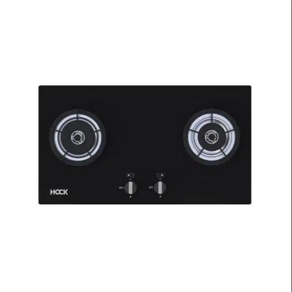 Kompor Tanam Hock 2 Tungku Optima Crystal