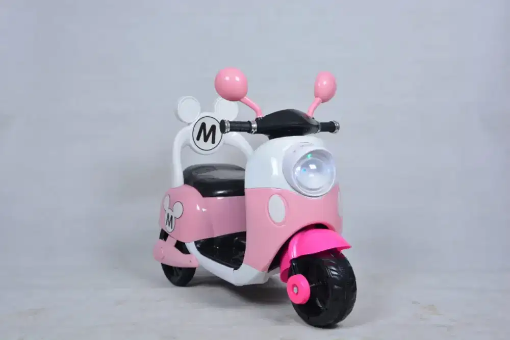 Motor mainan  aki anak toptoy miky