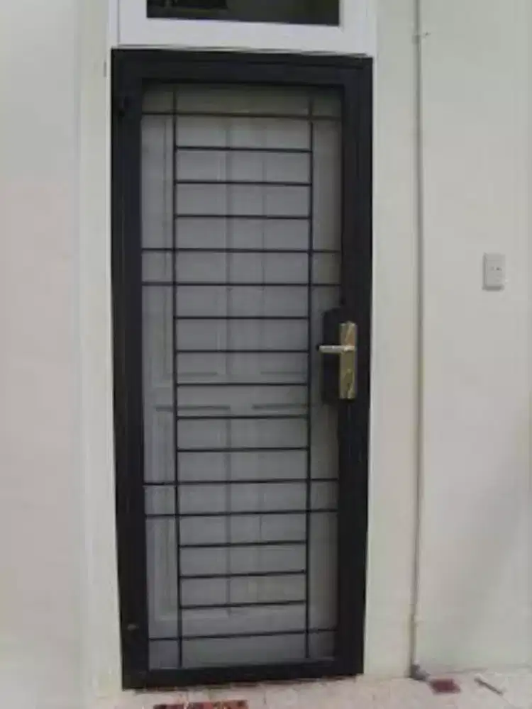 Pintu Tralis Anti Nyamuk + Anti Maling (Murah).
