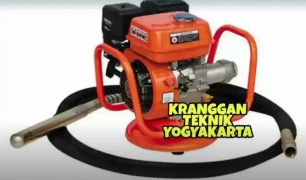 (KRANGGAN TEKNIK)rangka concrete vibrator cor beton