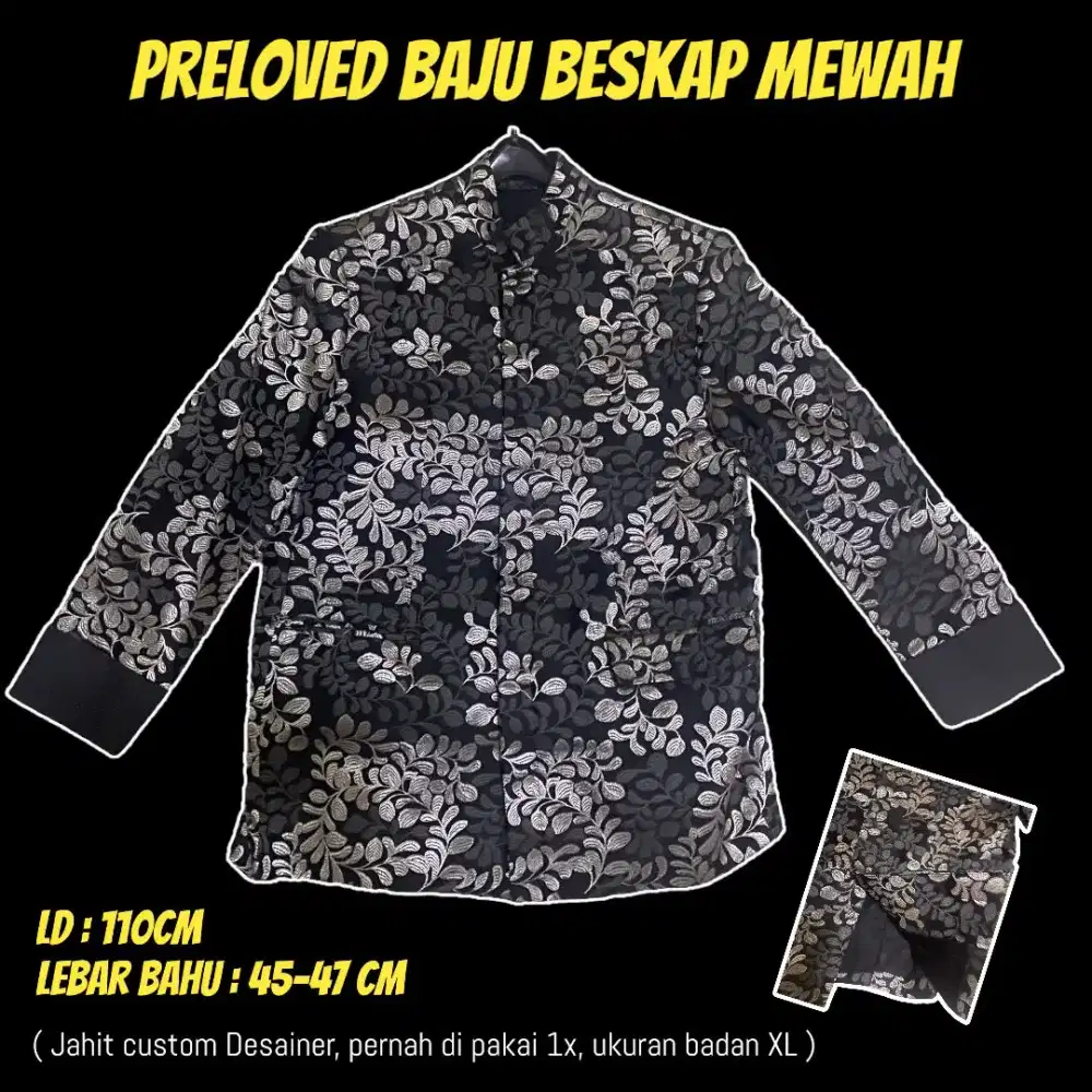 Beskap preloved premium