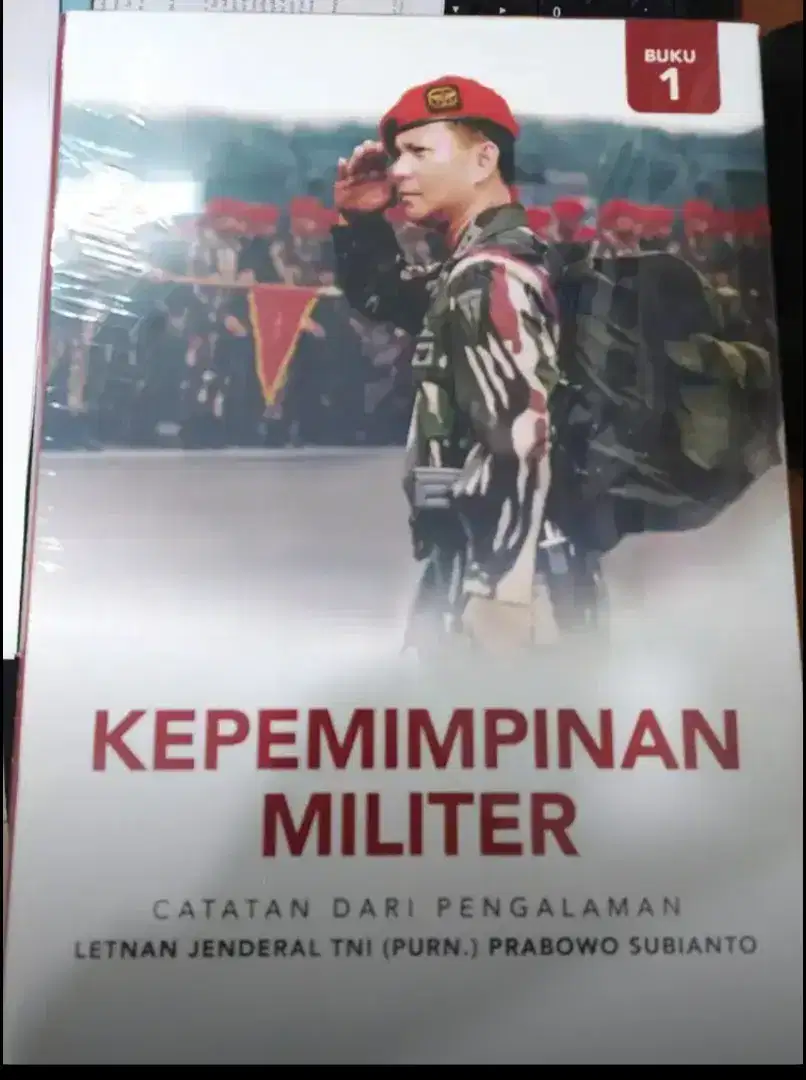 Buku Kepemimpinan Militer Bapak Prabowo Subianto