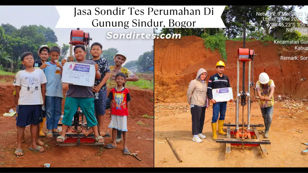 Sondir Test Cibinong Sekitarnya