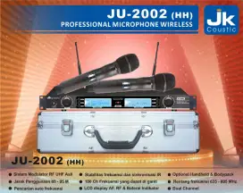 Mic Wireless JK COUSTIC JU 2002 / Microphone Wireless / Mic Werles