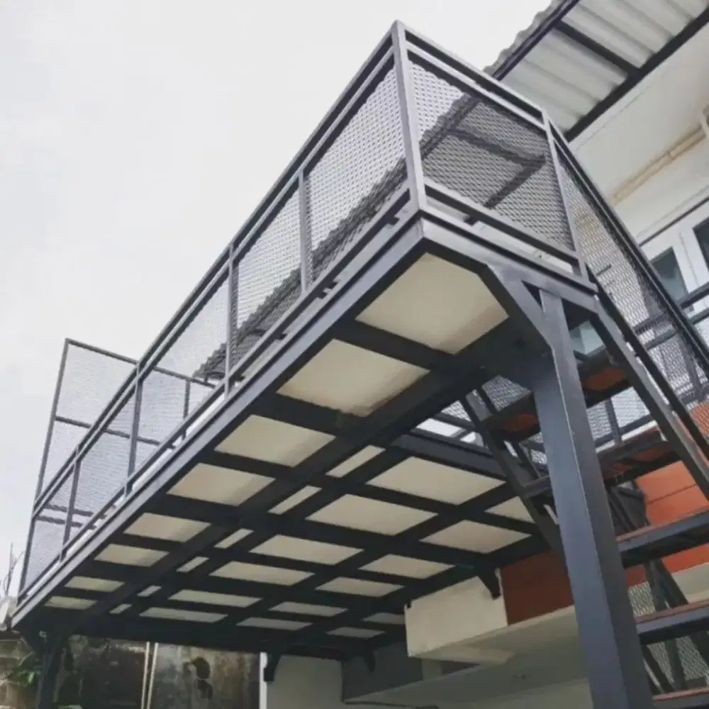 Kanopi balkon dak plat dan mezzanine floor #37407