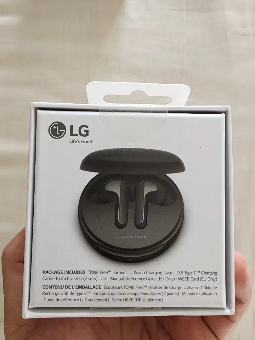 LG Tone Free UV Nano HBS-FN6 Bluetooth Headset