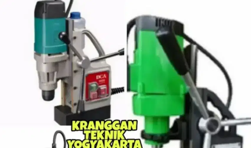 (KRANGGAN TEKNIK)bor magnet listrik magnetic drill bor jetbroach