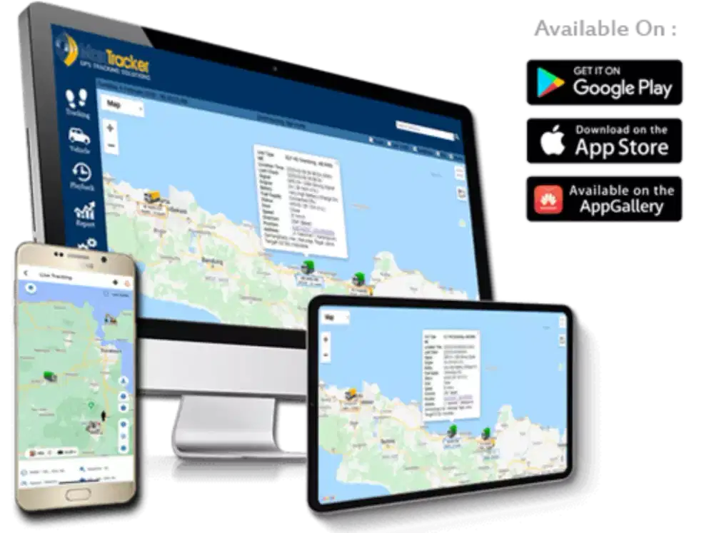 GPS Tracker Pelacak Kendaraan Mobil Motor Truk Gratis Server Selamanya