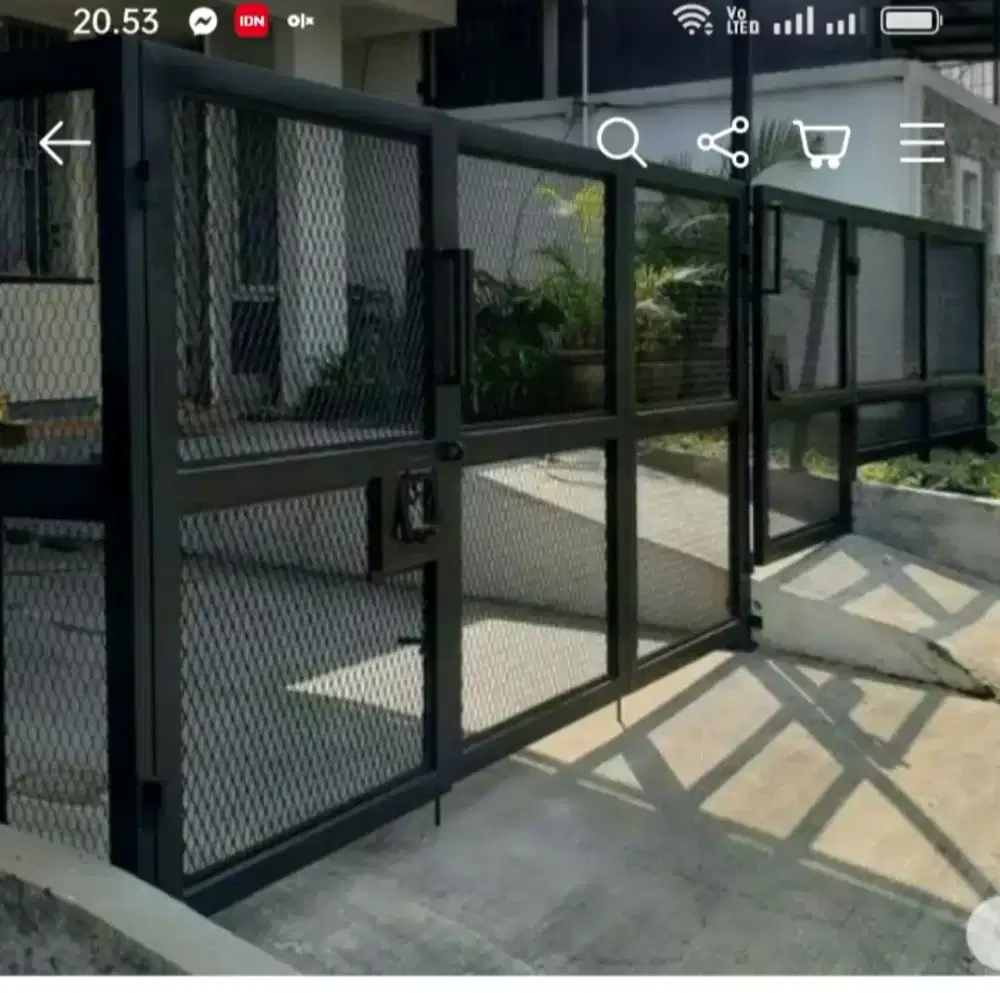 Jasa pembuatan kanopi.pagar.plapon dan sipil diBubutan