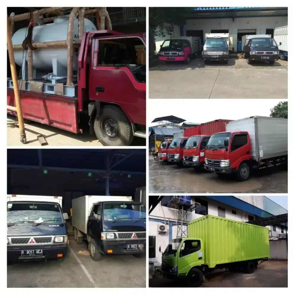 Sewa Rental Mobil Box L300, CDE, CDD, Fuso