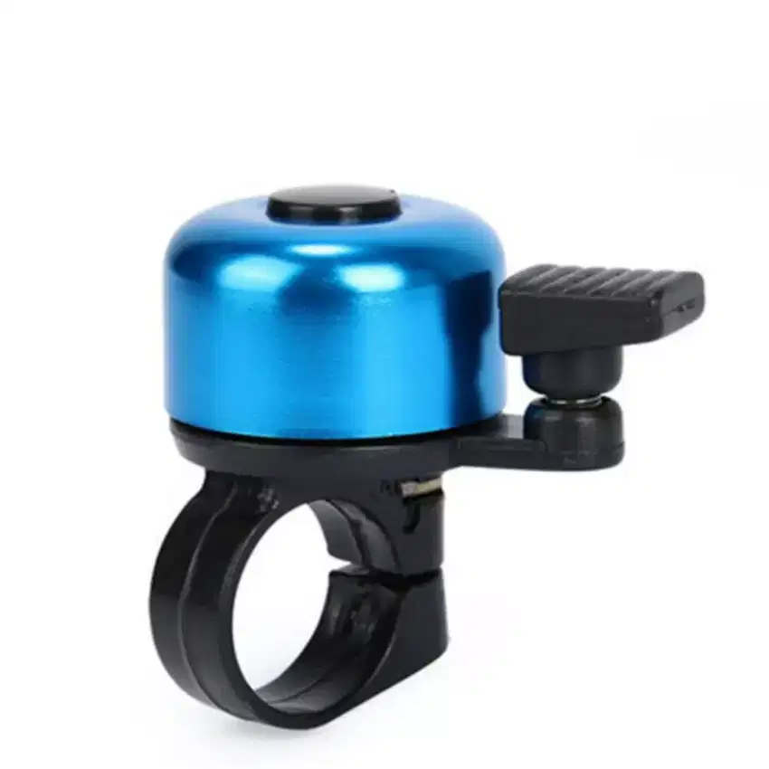 2 Pcs Bell Sepeda Handlebar Ring Horn Biru