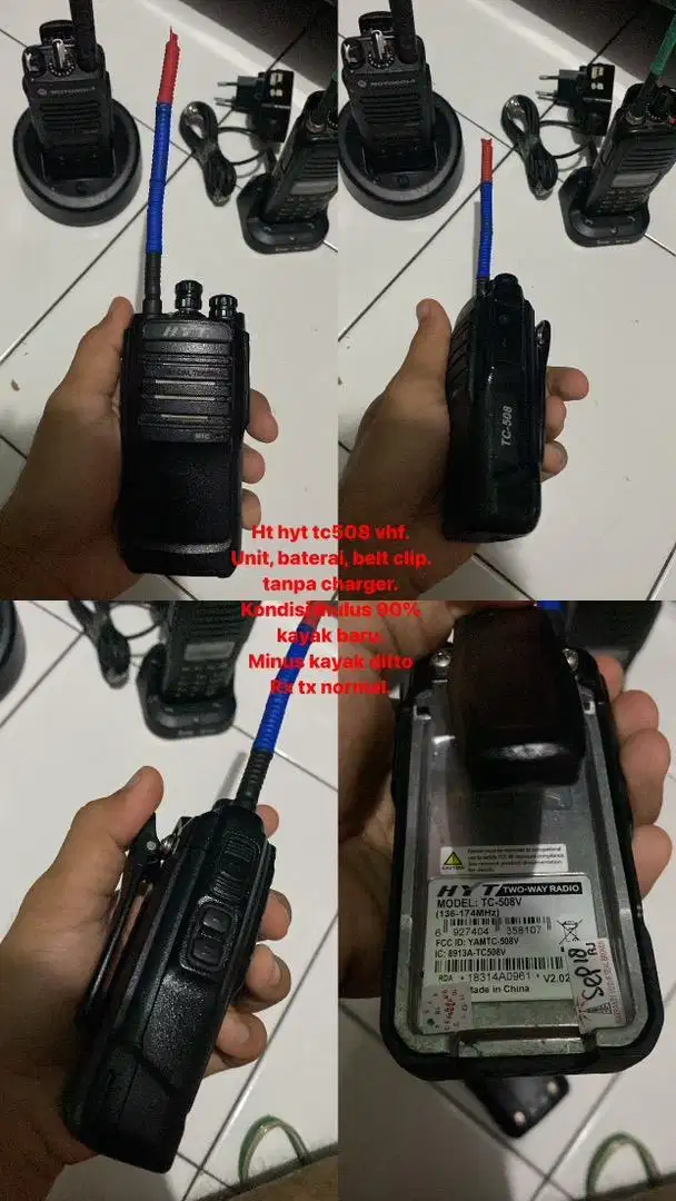 Ht hyt tc508 vhf