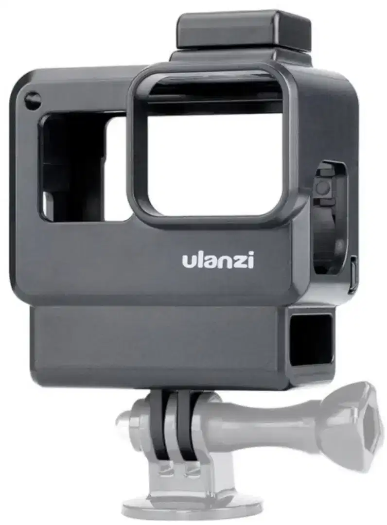 Ulanzi V2 Vlog Case Housing GoPro Hero 5 6 7 Microphone Shoe Vlogging.