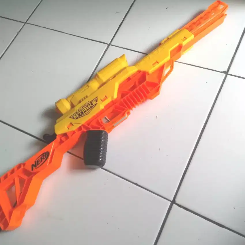 MAINAN TEMBAKAN SNIPER NERF ALPA STRIKE ORIGINAL