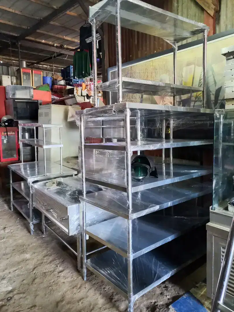 Jual stainless peralatan bekas dapur restoran