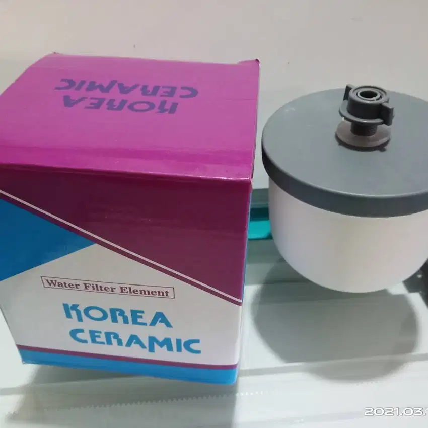 Refill filter air korea ceramic water pot original semua ukuran diskon