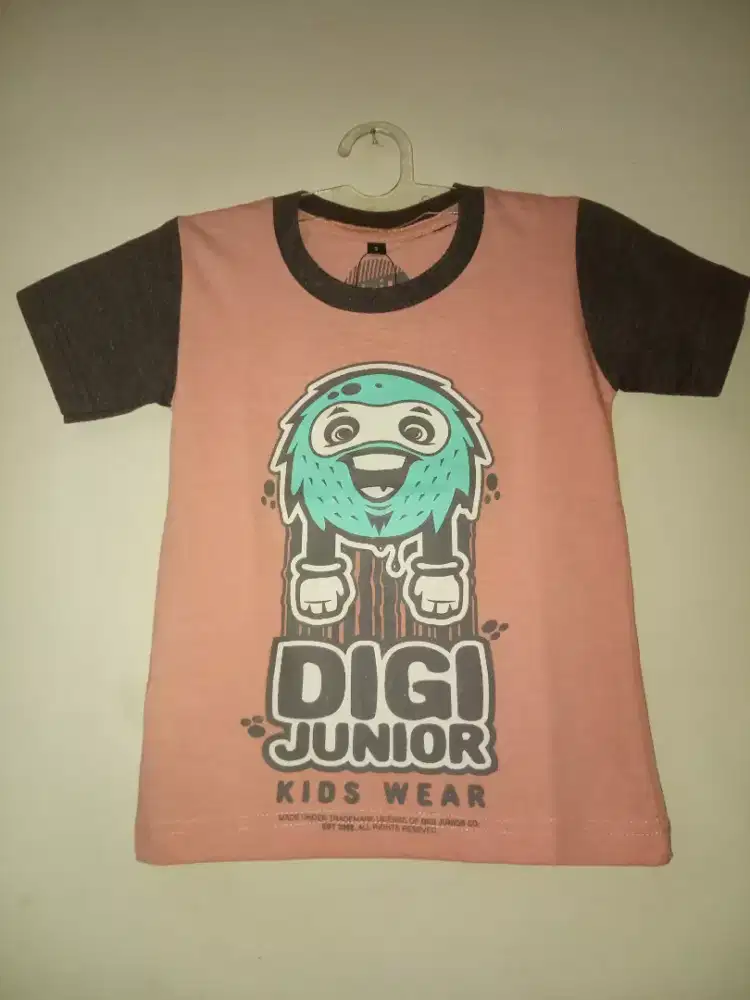FREE ONGKIR!!! Kaos distro anak laki/balita aneka design gambar
