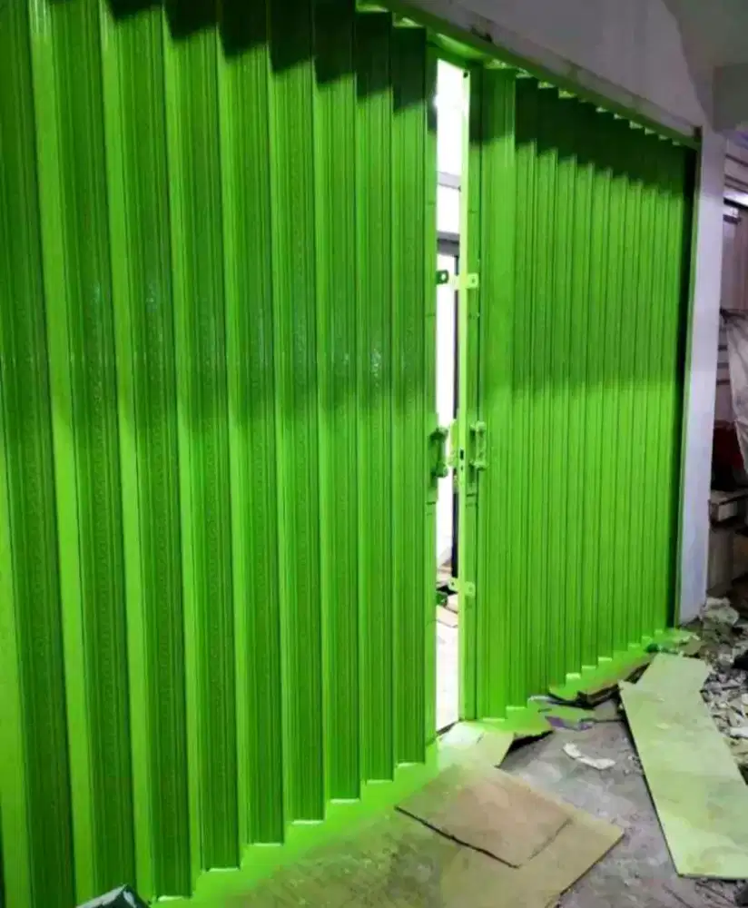 pintu folding gate dan rolling door