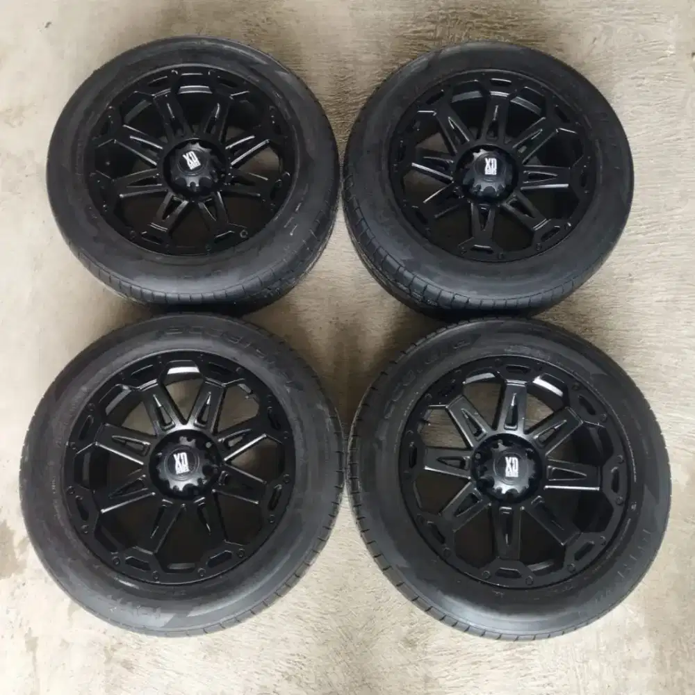 Velg Pajero XD r20 6x139.7 lbr9 et20 sepaket ban