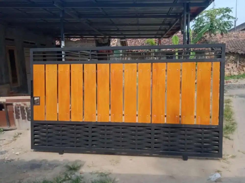 Pager minimalis plat bodres/polos sekligus risplang