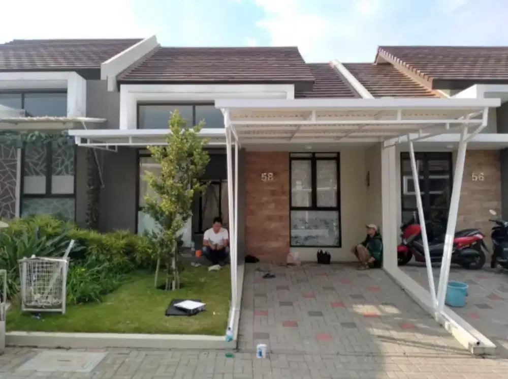 kanopi atap alderon kaca tran sparan dll dll